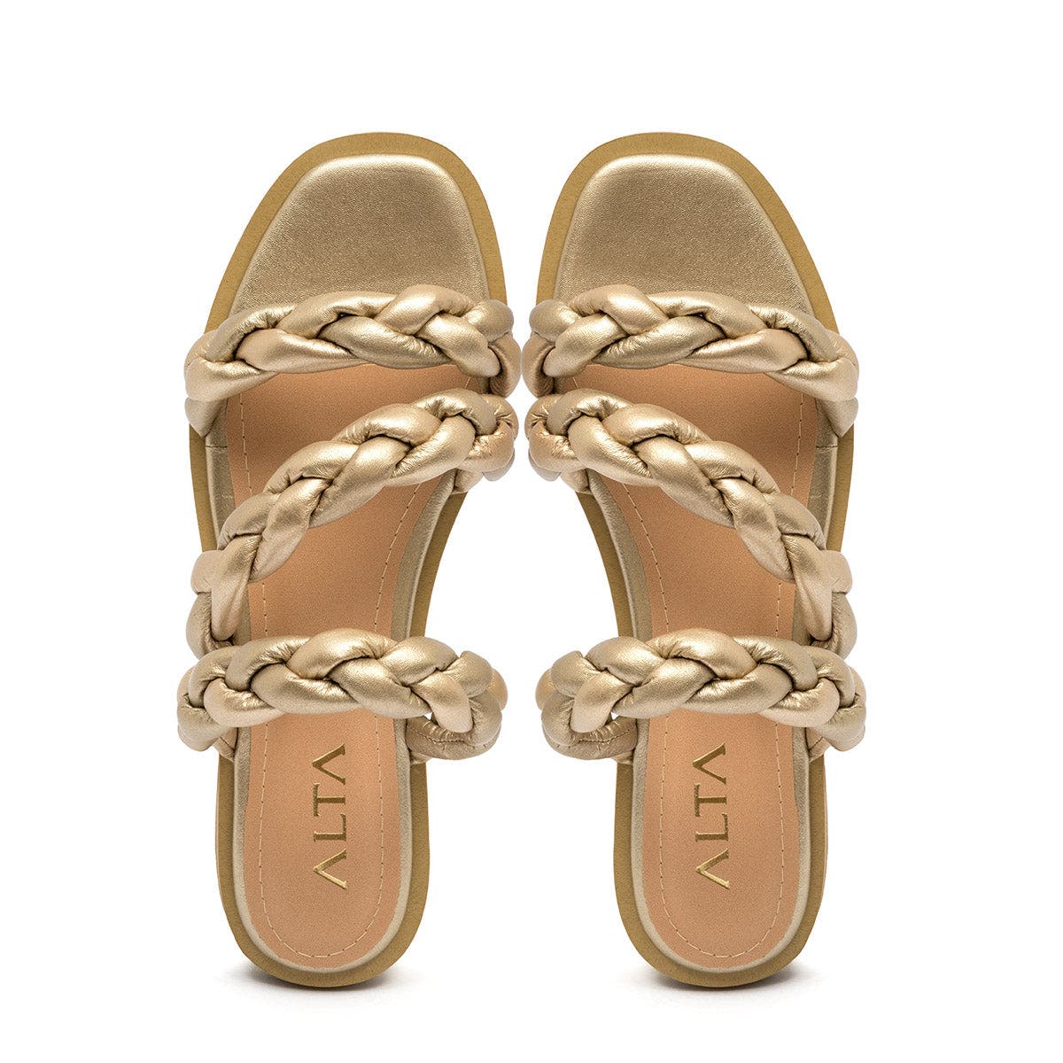 ALTA Litta Sandals, Alternate, color, Gold