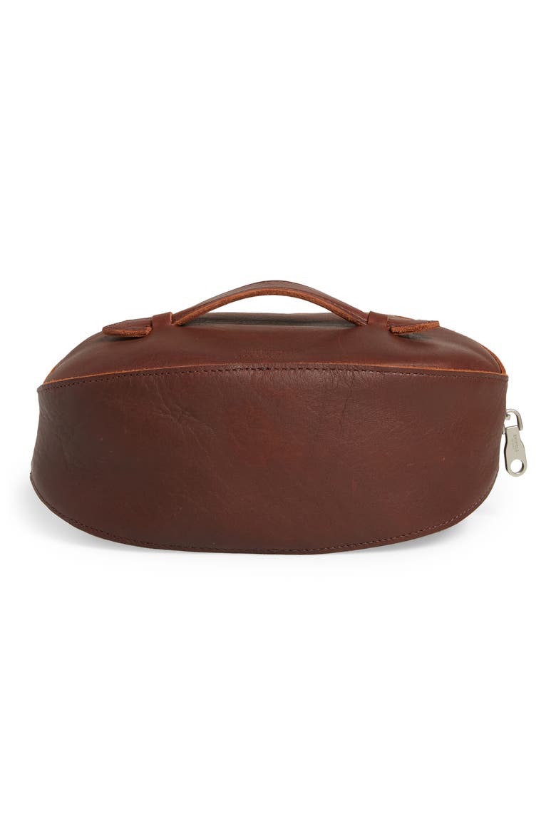 Football Leather Travel Kit, Alternate, color, MEDBROWN