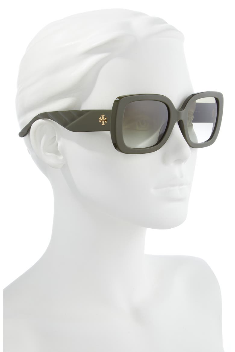 54mm Butterfly Sunglasses, Alternate, color, OLIVE/ OLIVE GRADIENT