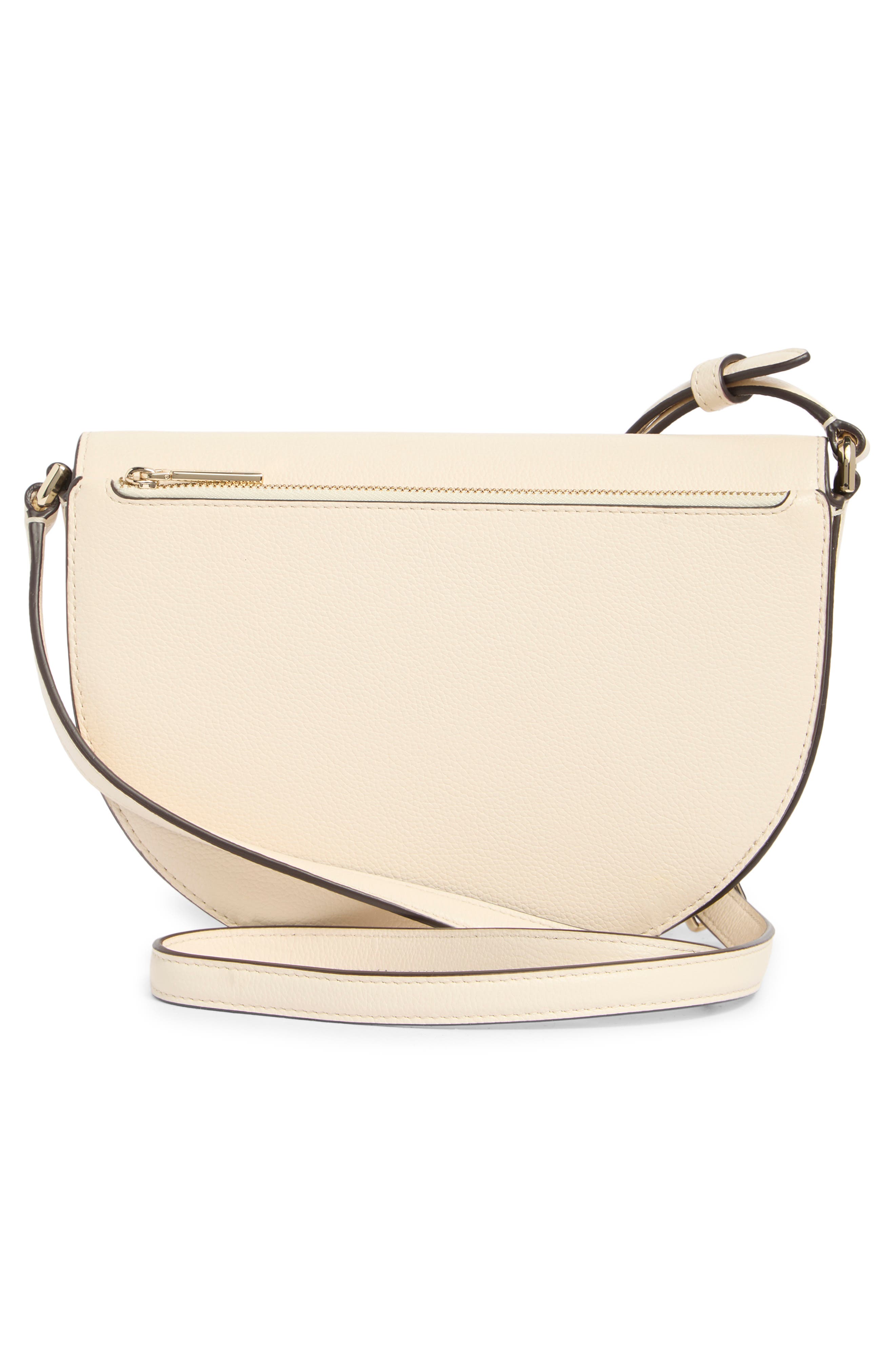 luna crescent crossbody bag, Alternate, color, PARCHMENT.