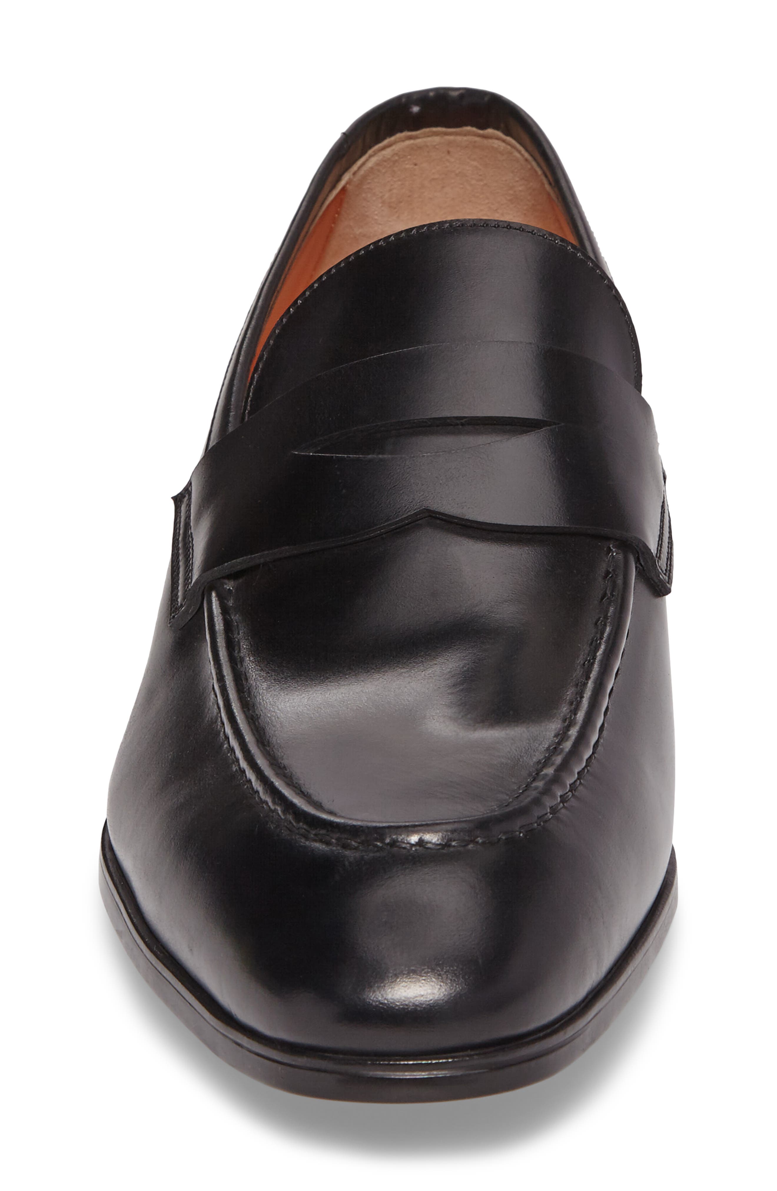 Santoni Gavin Penny Loafer, Alternate, color, 