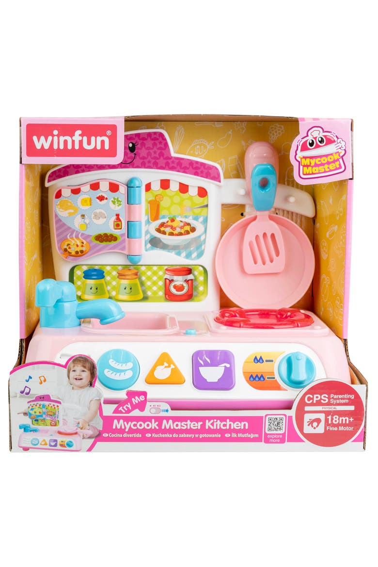 Mycook Master Kitchen 4 Piece Pretend Playset, Alternate, color, Multicolored