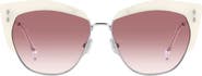 Isabel Marant 58mm Gradient Cat Eye Sunglasses
