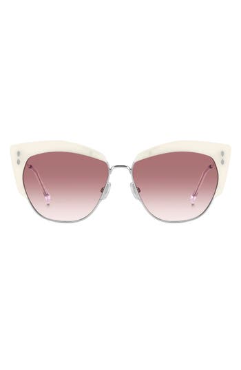 Isabel Marant 58mm Gradient Cat Eye Sunglasses In Neutral