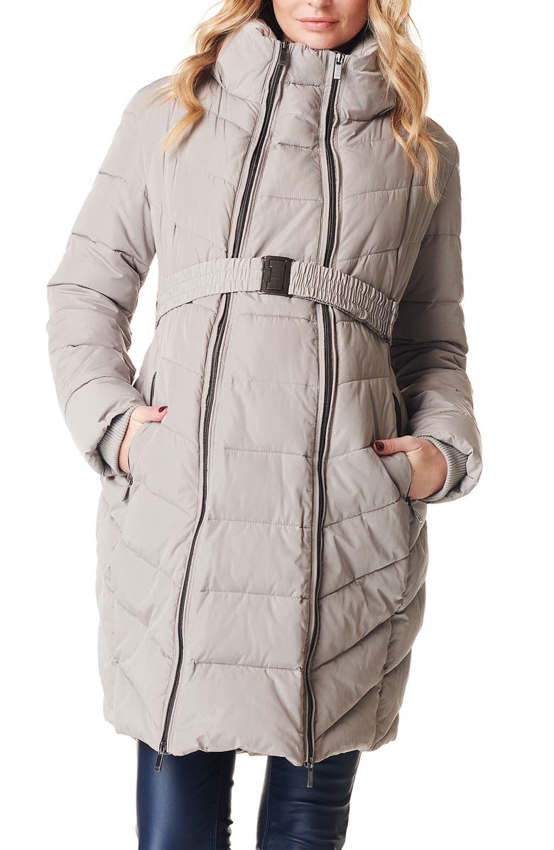 Noppies Lara Quilted Maternity Coat, Main, color, 