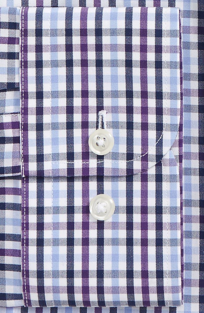 NORDSTROM MEN'S SHOP Smartcare<sup>™</sup> Trim Fit Check Dress Shirt, Alternate, color,