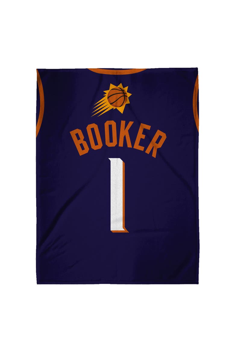 Phoenix Suns Devin Booker 60 x 80 Throw, Alternate, color, None