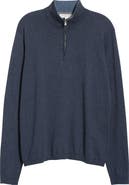 Jack Victor Daniel Quarter-Zip Cotton Sweater