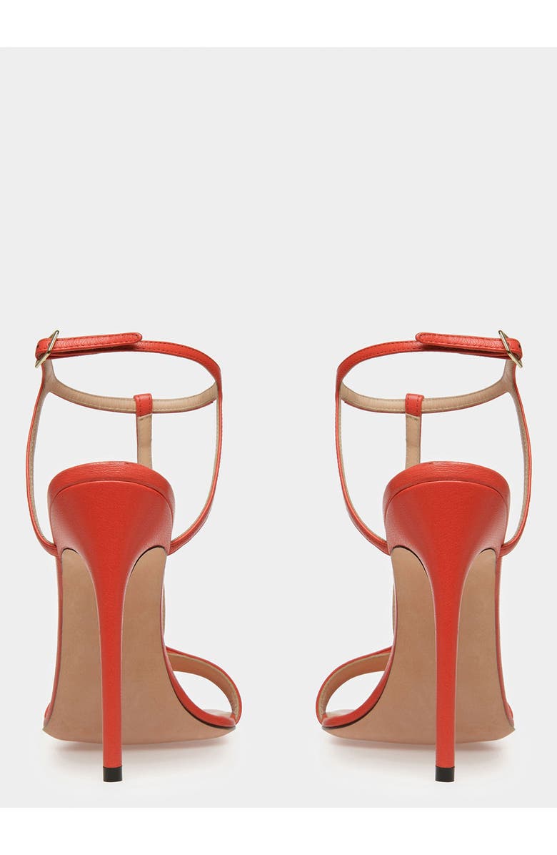 Bally Natalia Leather Sandals, Alternate, color, Orange