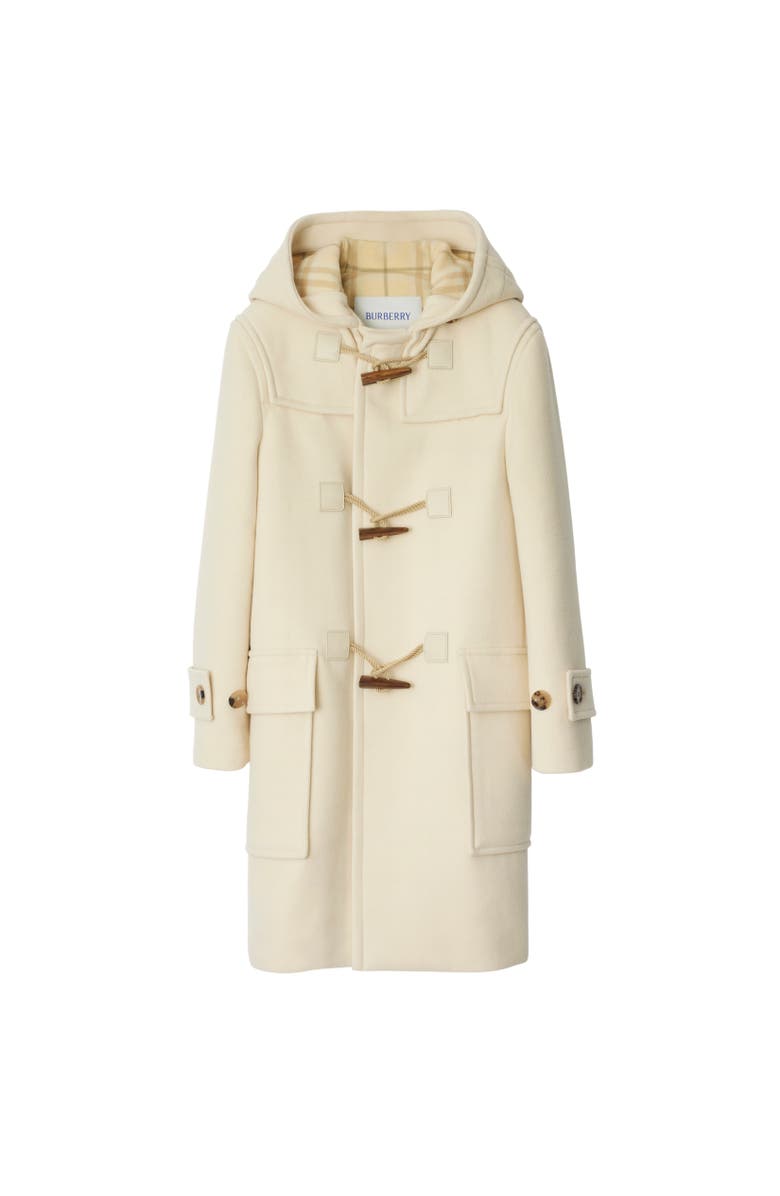 Burberry Wool Cashmere Duffle Coat, Alternate, color,