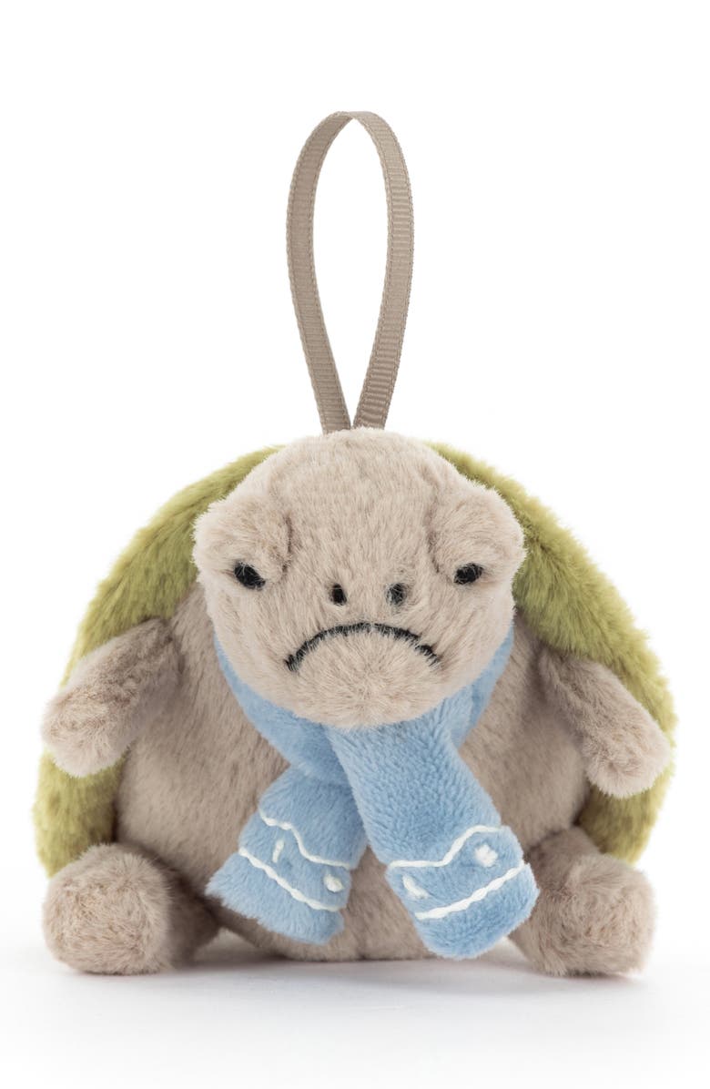 Jellycat Timmy Turtle Plush Ornament, Alternate, color, Multi