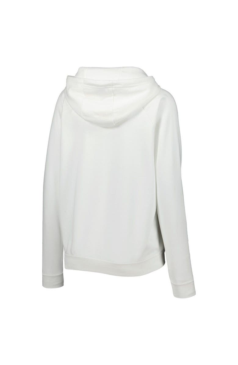 Nike Women's Nike White Brazil National Team Varsity Raglan Tri-Blend Pullover Hoodie, Alternate, color,