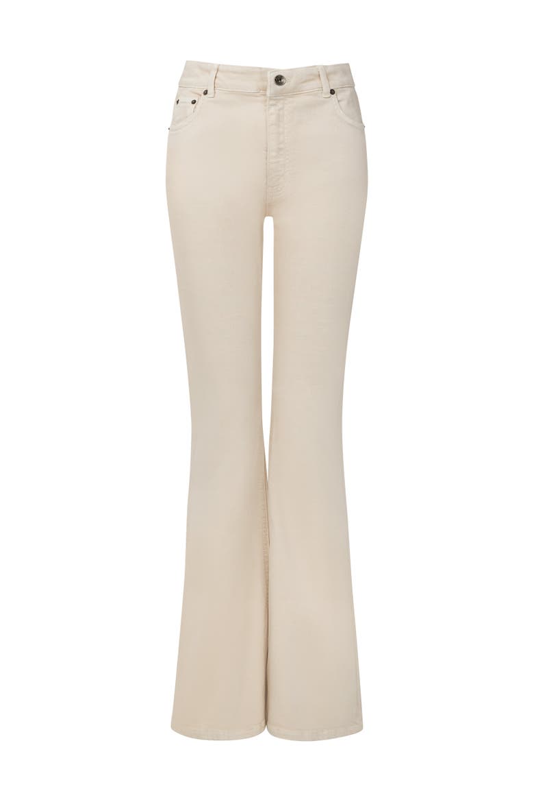 Stretch Denim Bootcut Jean, Alternate, color, KHAKI