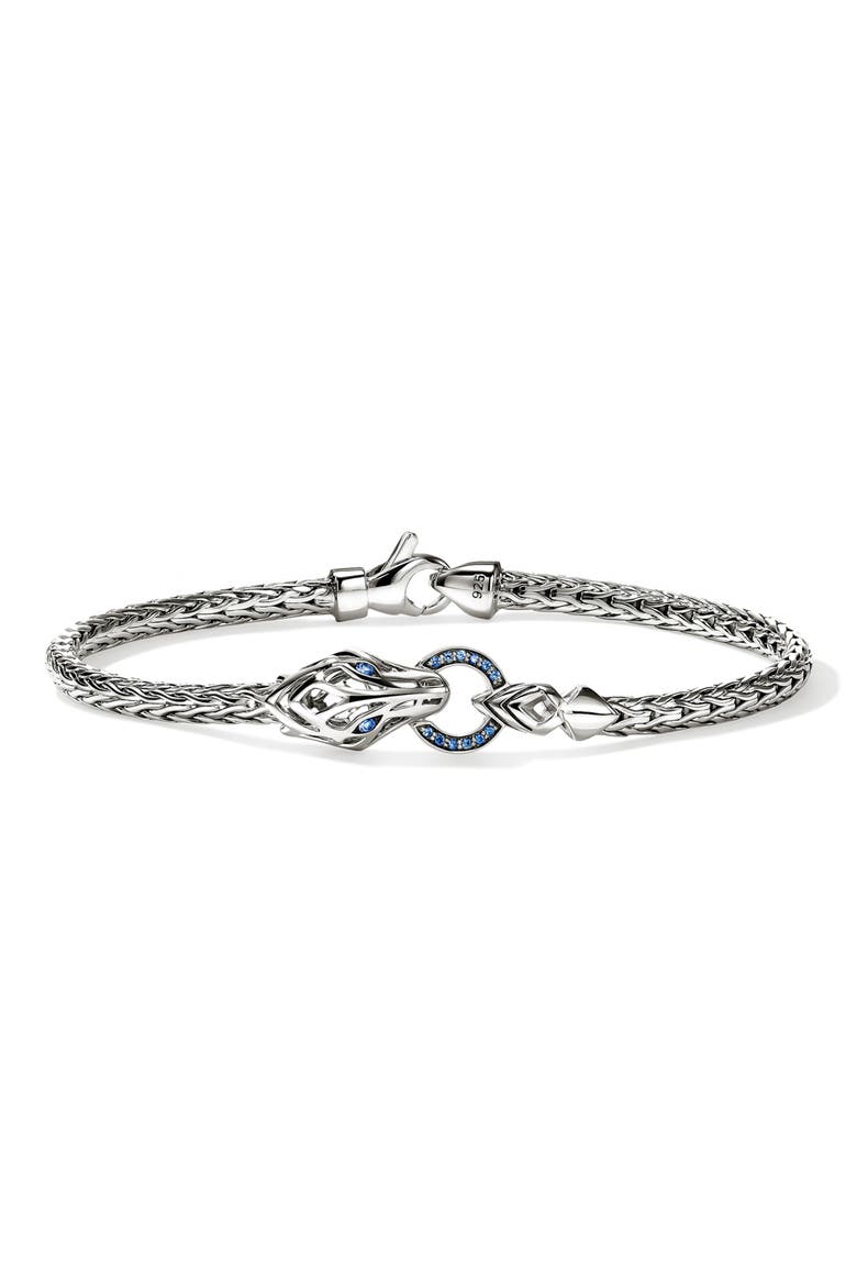 Naga Bracelet, Main, color, SILVER