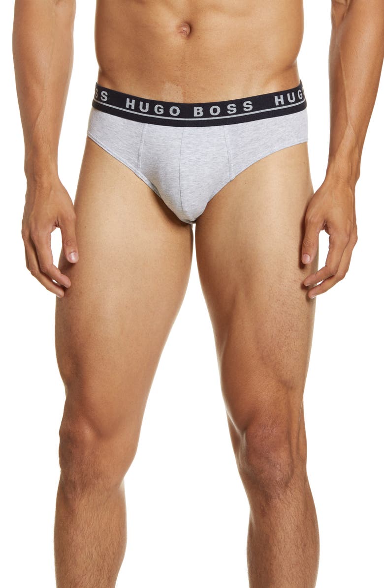BOSS 3-Pack Stretch Cotton Briefs, Alternate, color,