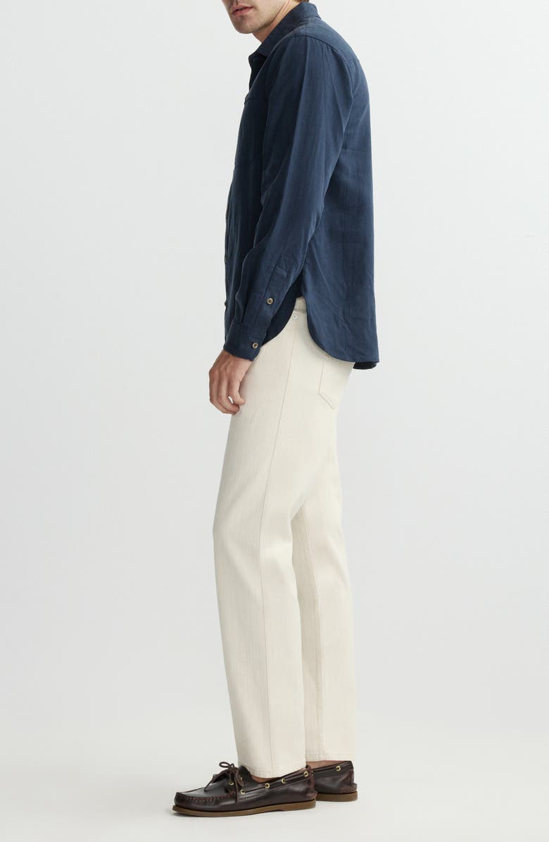 DL1961 Noah Straight Leg Jeans, Alternate, color, Ecru Herringbone