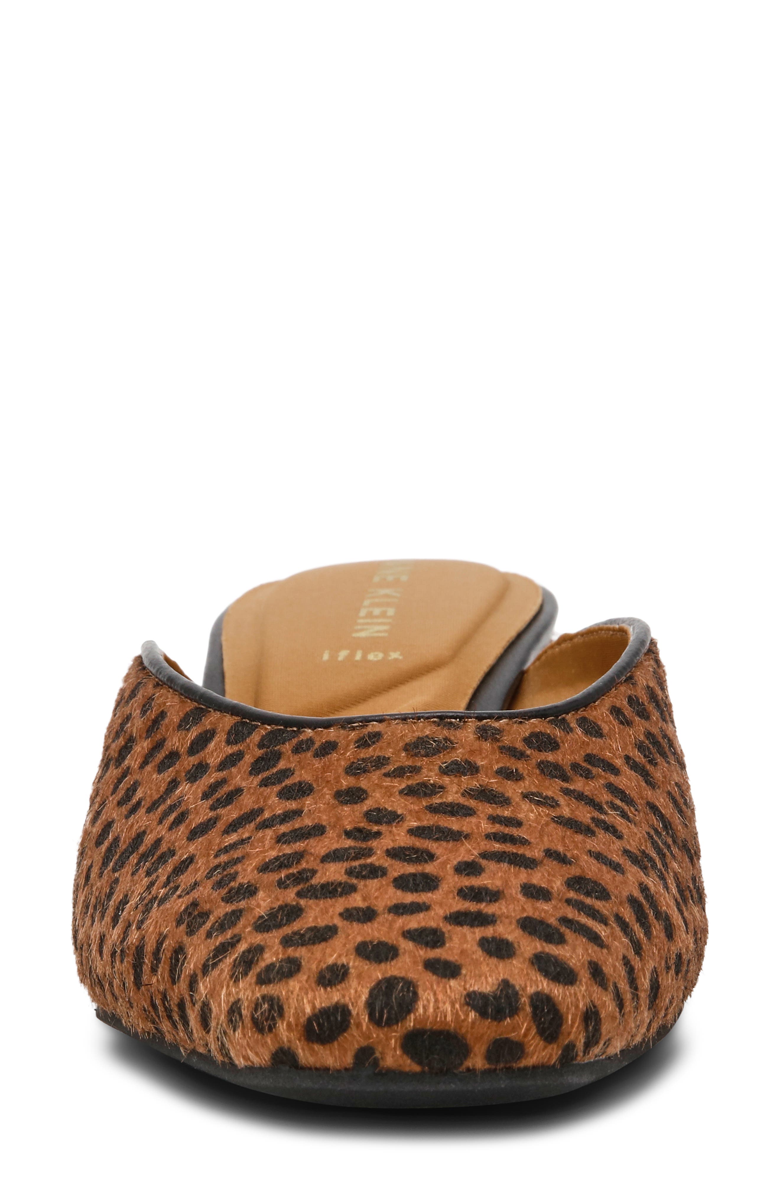Anne Klein Maeus Mule, Alternate, color, Leopard Calf Hair
