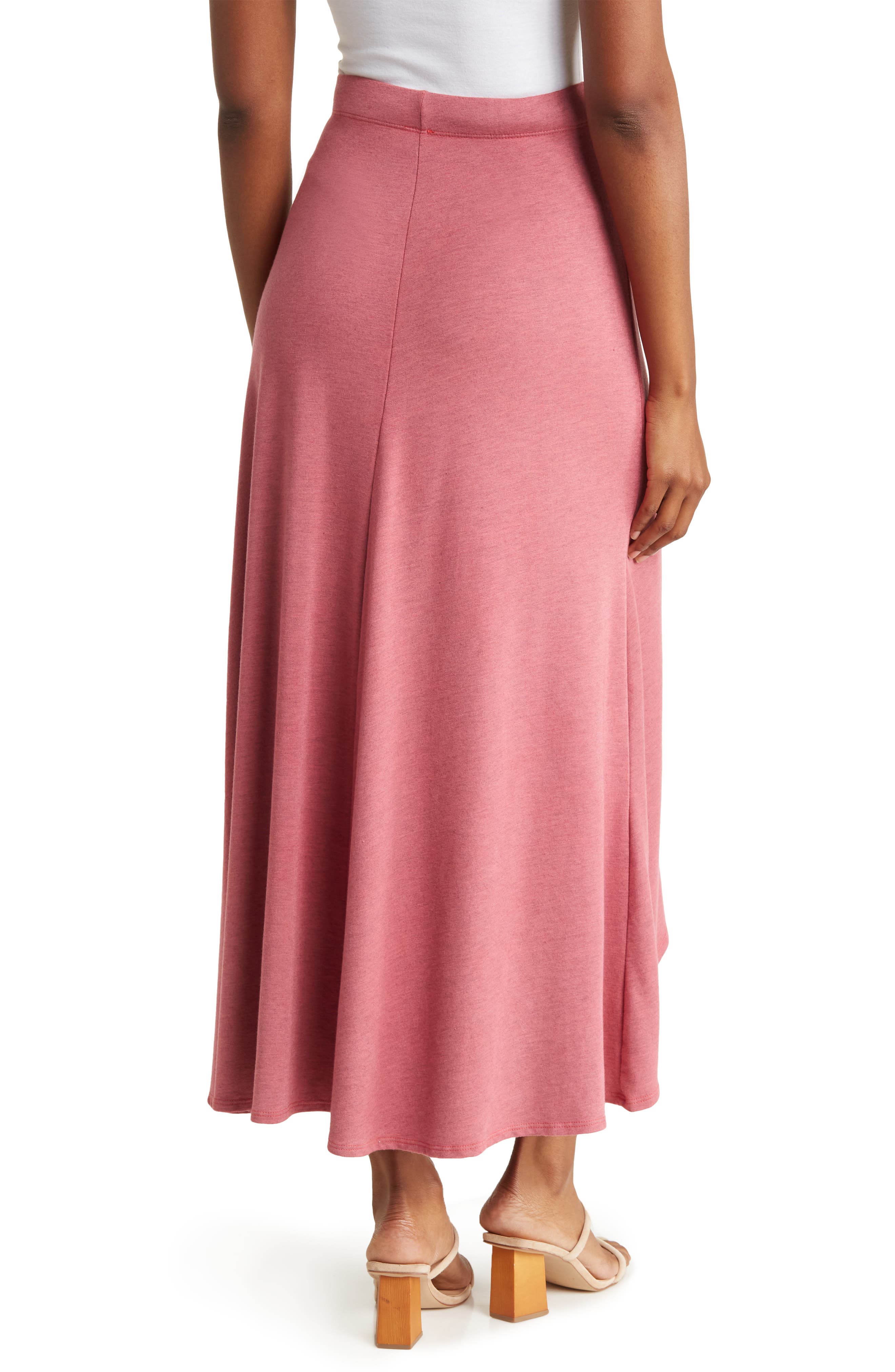 Asymmetric Hi-Low Skirt - image 4