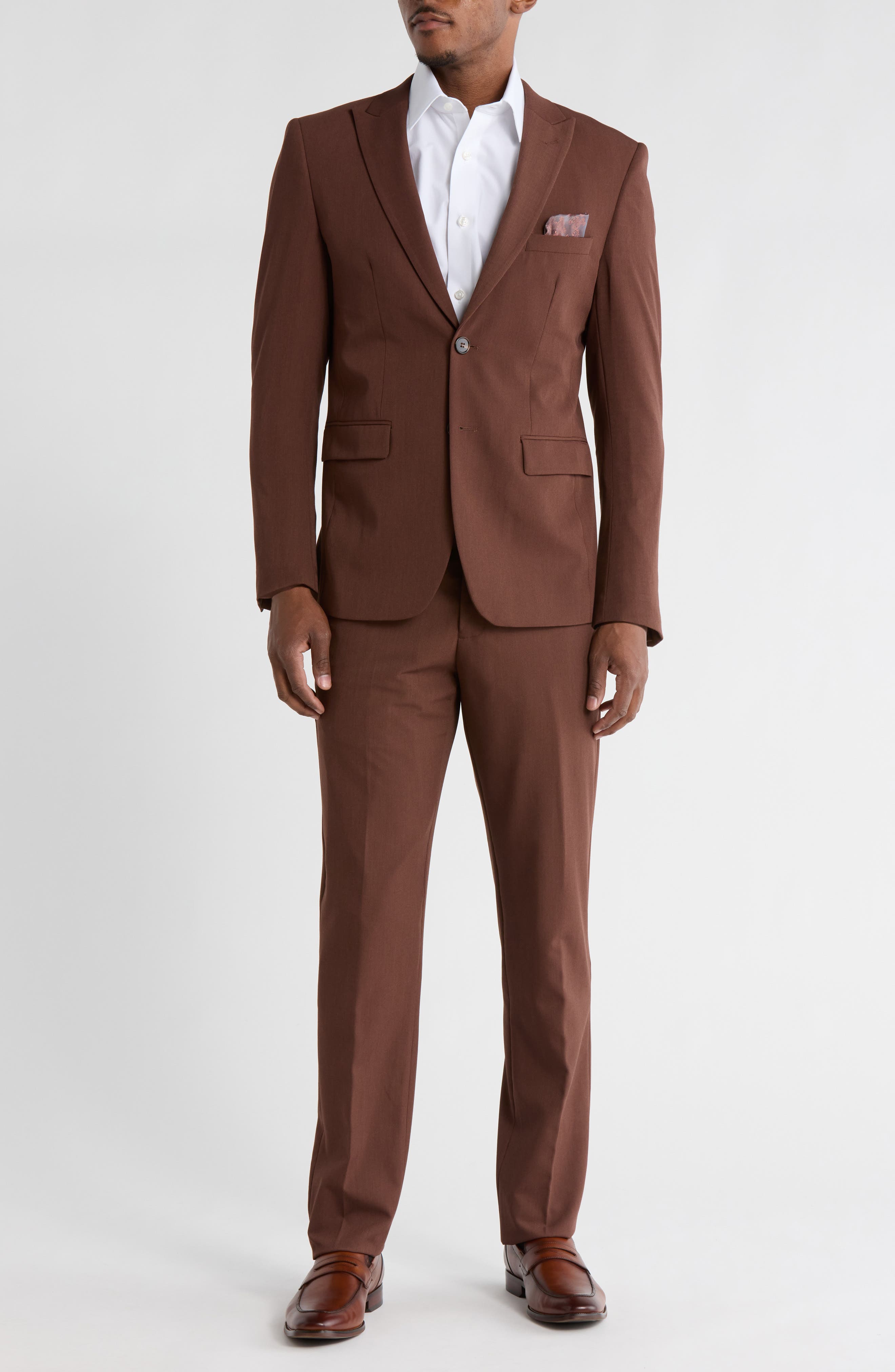 Gino Vitale Slim Fit Stretch 2-Piece Suit