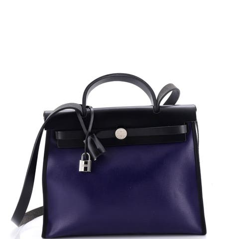 Herbag Zip Berline Vache Canvas and Leather 31