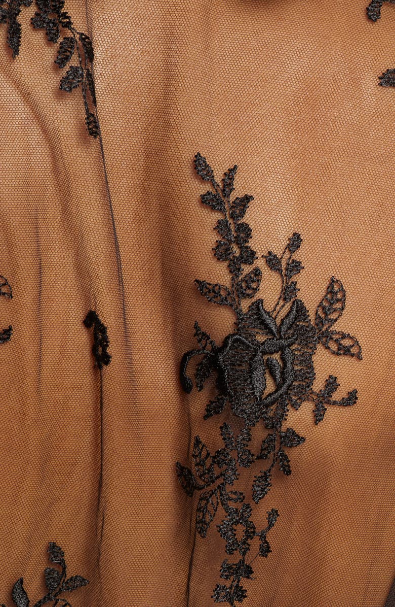 Rya Collection Darling Lace Wrap, Alternate, color, Black