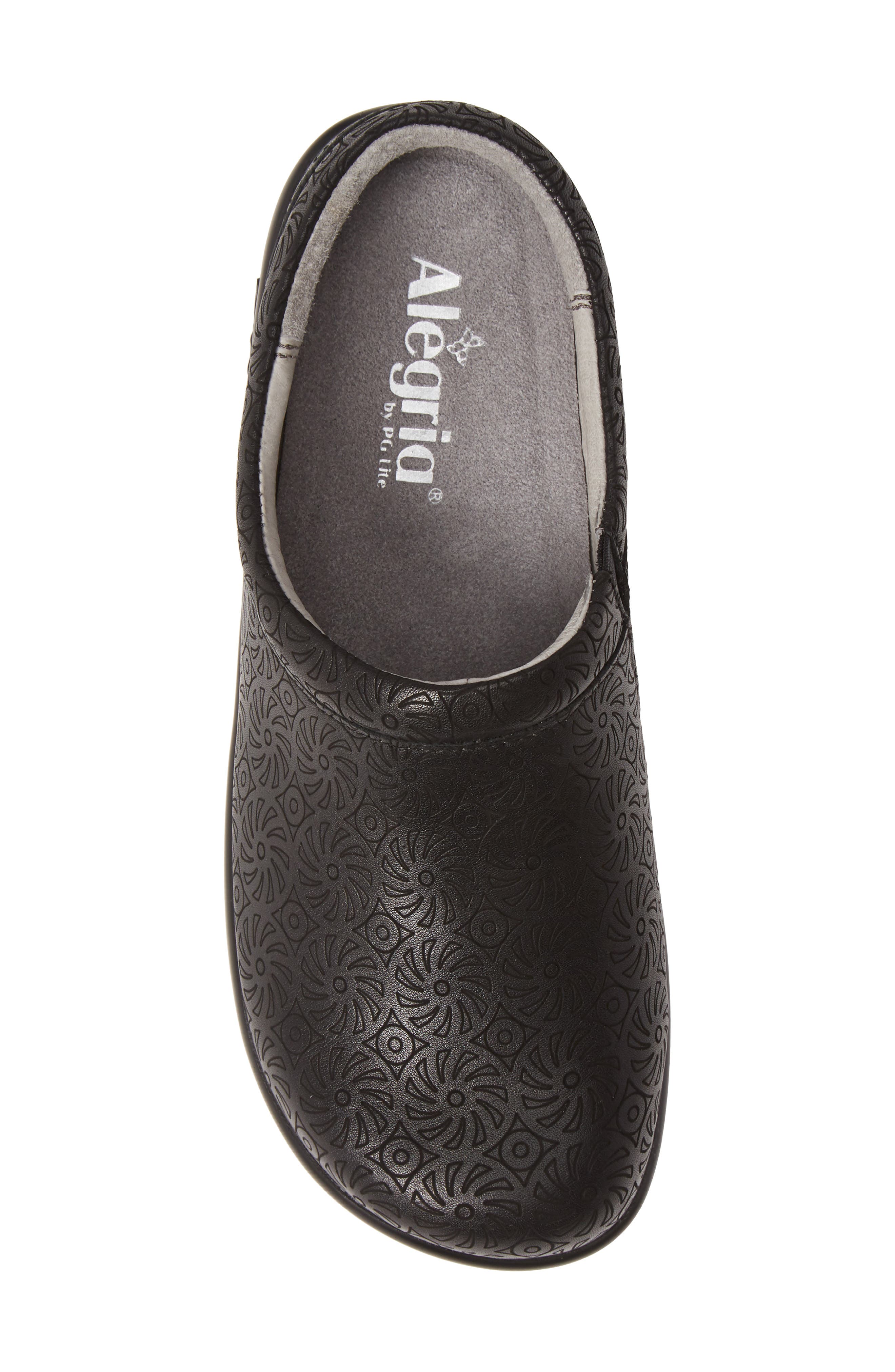 Kayla Clog, Alternate, color, BIG WHEEL LEATHER