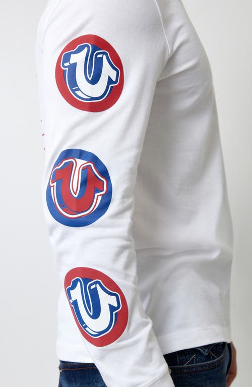 TRUE RELIGION TRUE RELIGION POP LONG SLEEVE GRAPHIC T-SHIRT