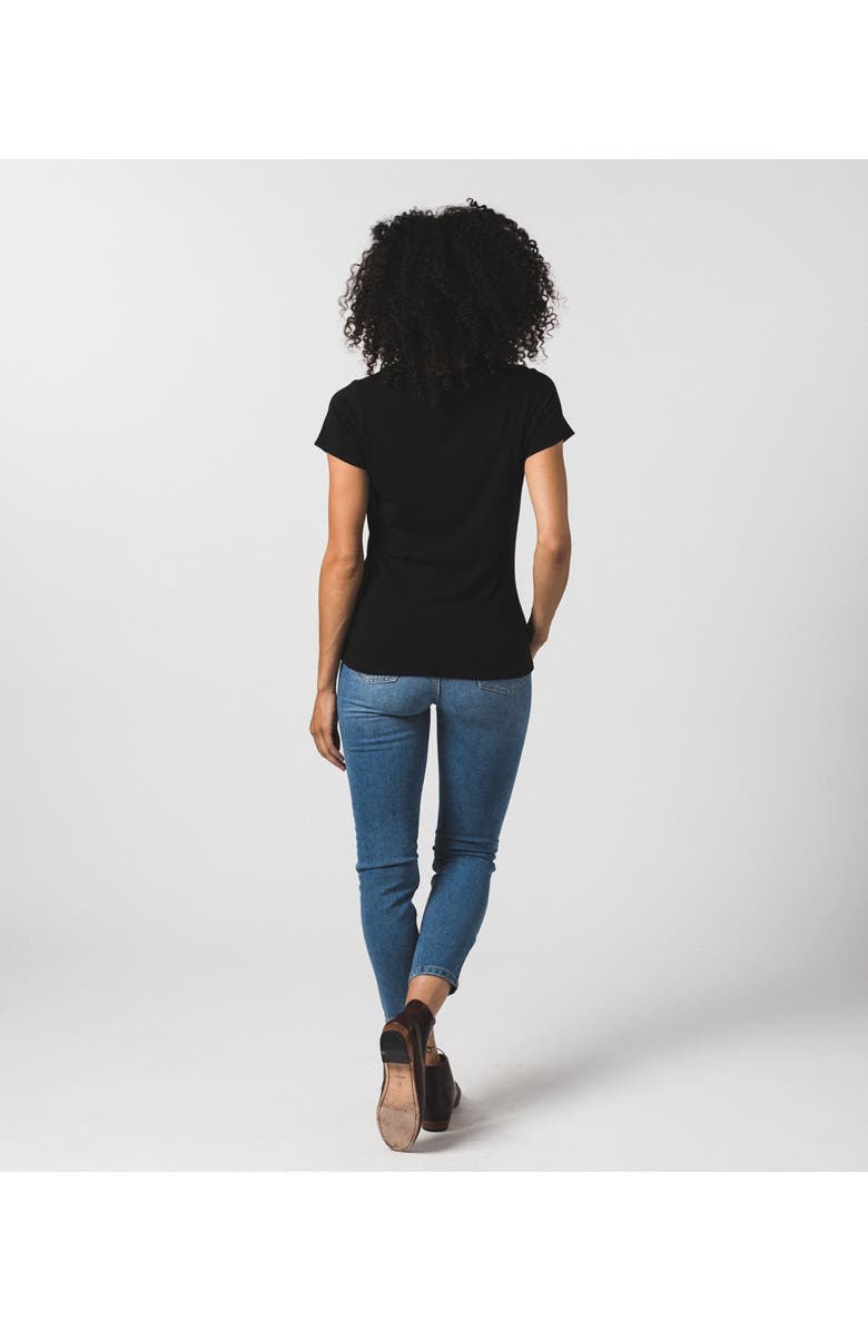 Known Supply Women's Fitted Tee, Alternate, color, Black