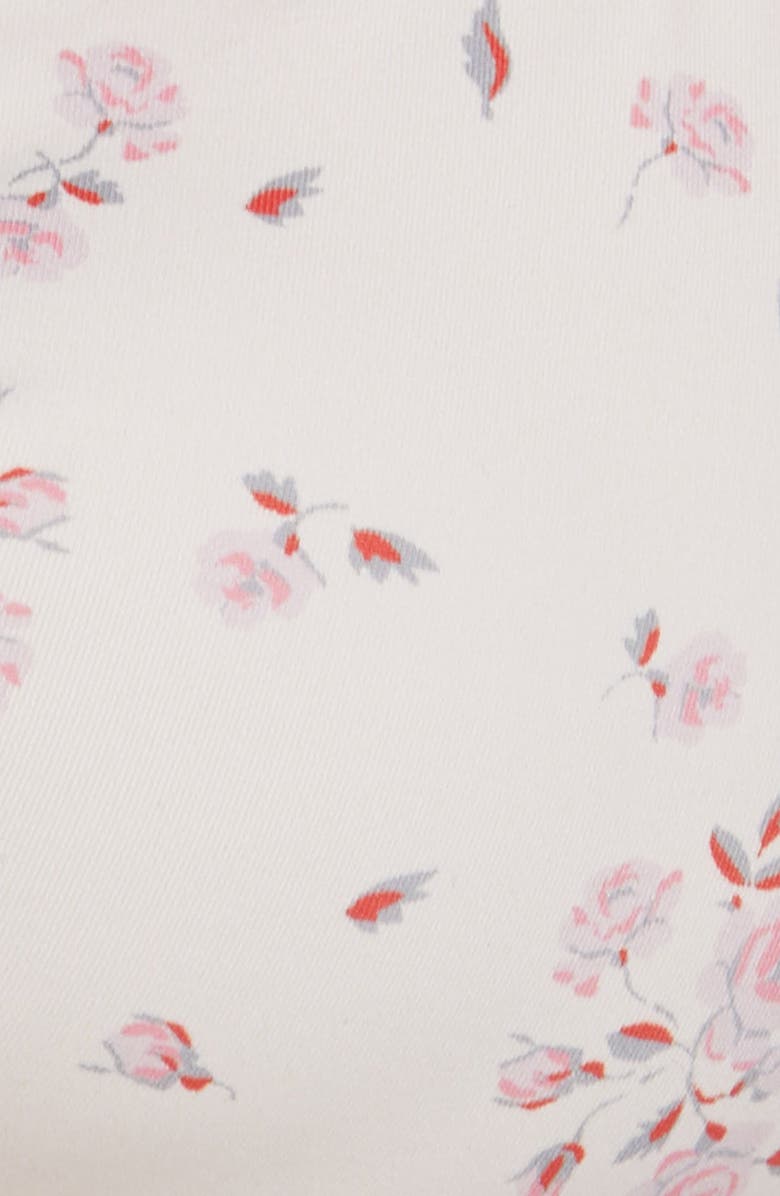 Frankies Bikinis x Gigi Hadid Colby Tie Front Floral Bikini Top, Alternate, color, 