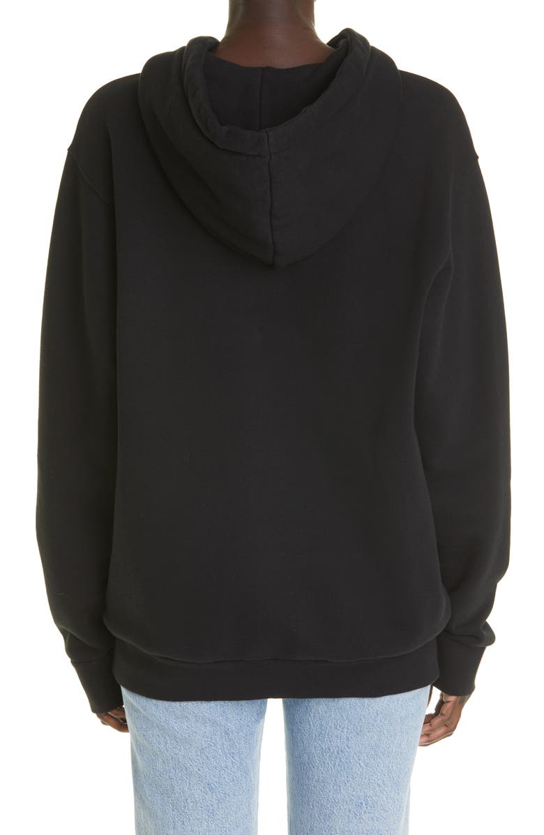 Palm Angels Bel Air Logo Sprayed Hoodie, Alternate, color, 