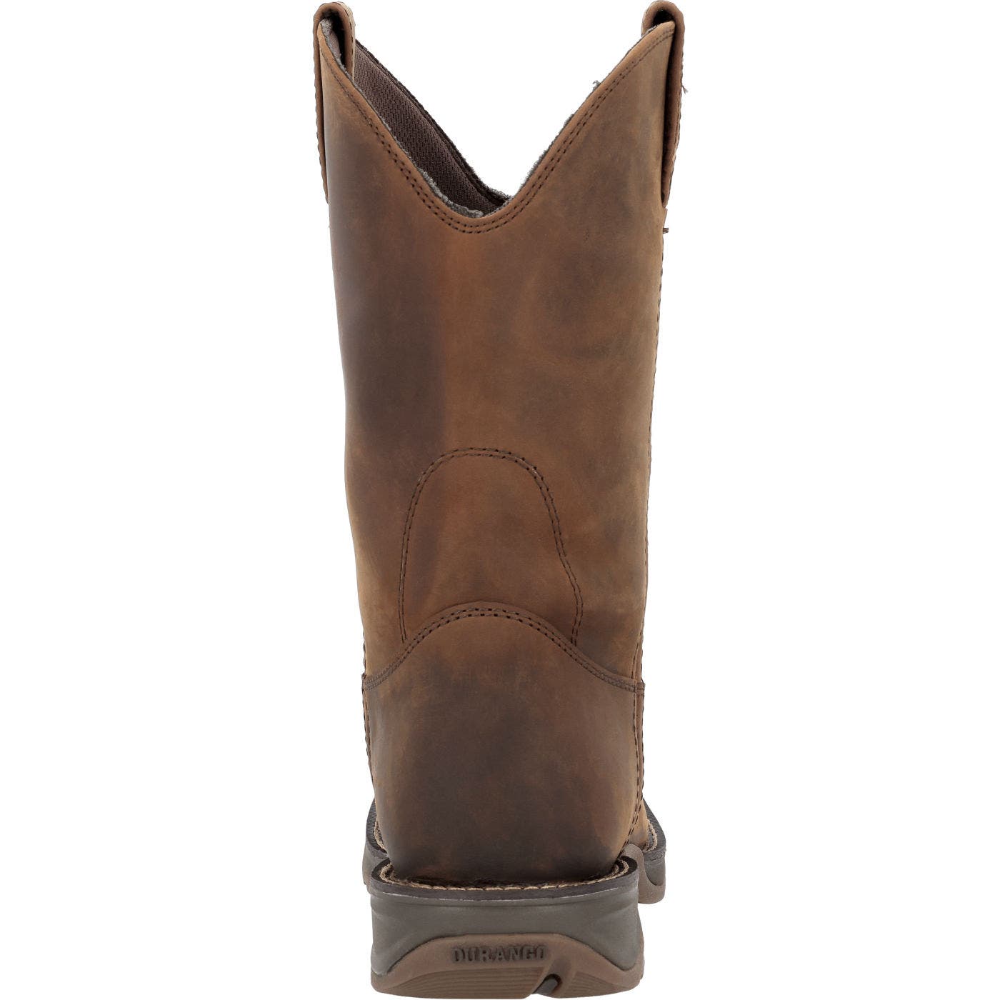 DURANGO Brown Pull On Western Boot, Alternate, color, Trail Brown