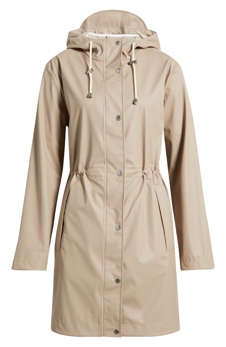 Ilse Jacobsen Hooded Waterproof Raincoat, Alternate, color, Atmosphere