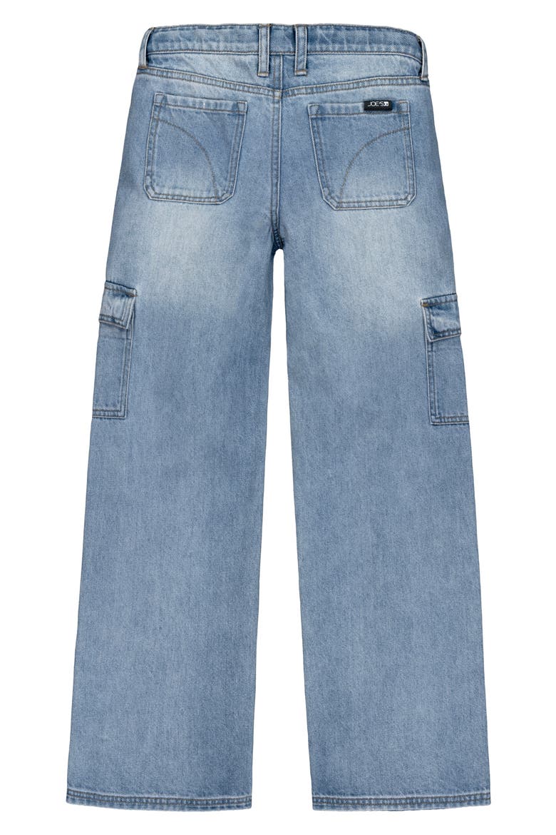 Kids' Mia Low Rise Wide Leg Jeans, Alternate, color, BLEACH WASH