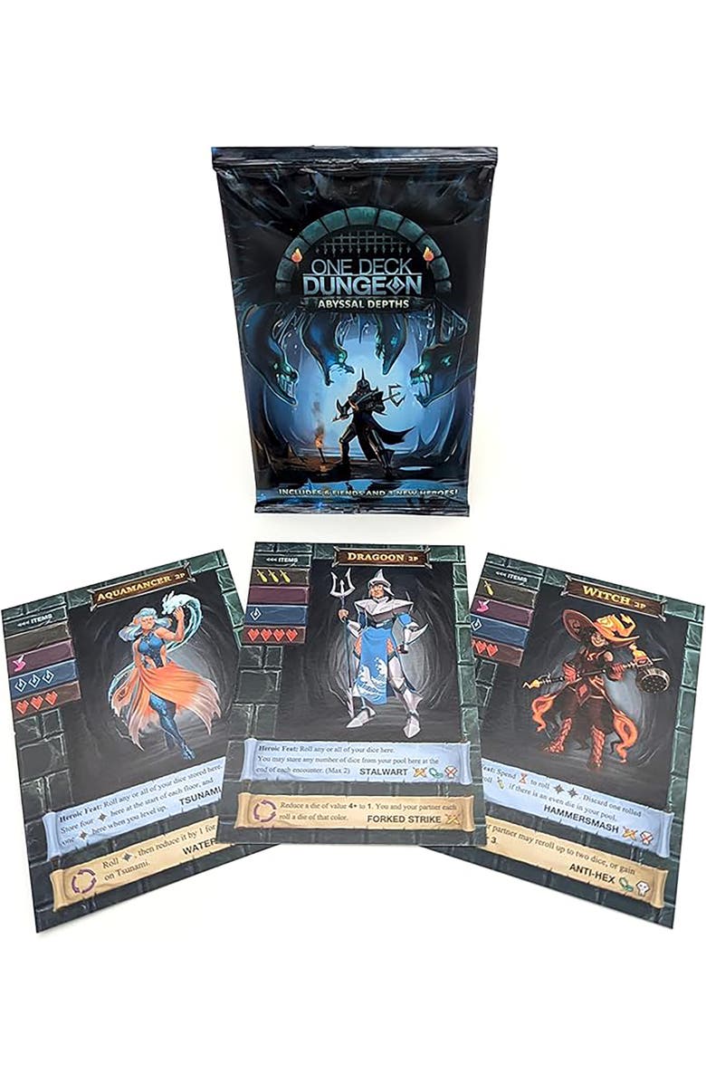 Asmadi BATEMEN One Deck Dungeon Abyssal Depths, Alternate, color, Multicolored