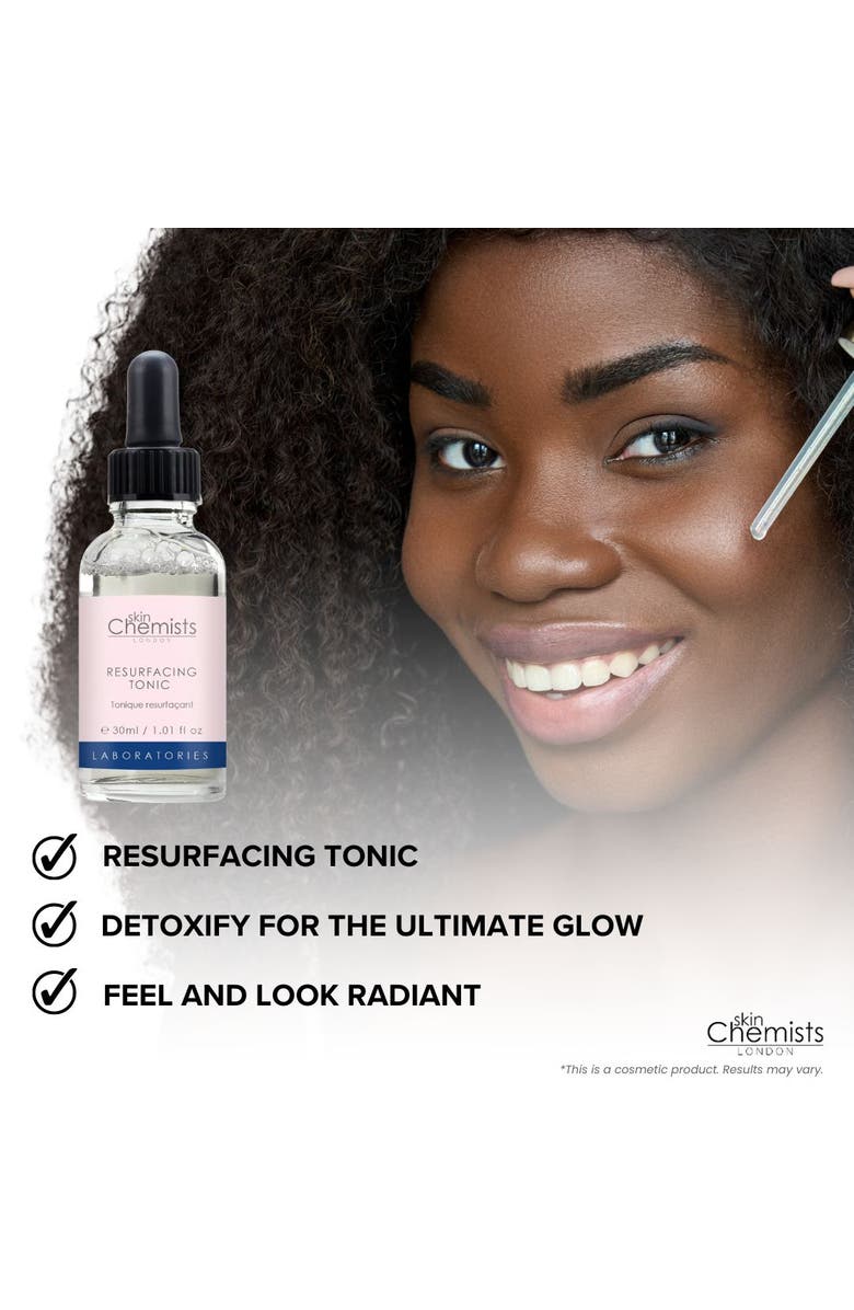 SKINCHEMISTS Laboratories Peptide 6 Resurfacing Tonic 30ml Twin Value Savings Pack, Alternate, color, White