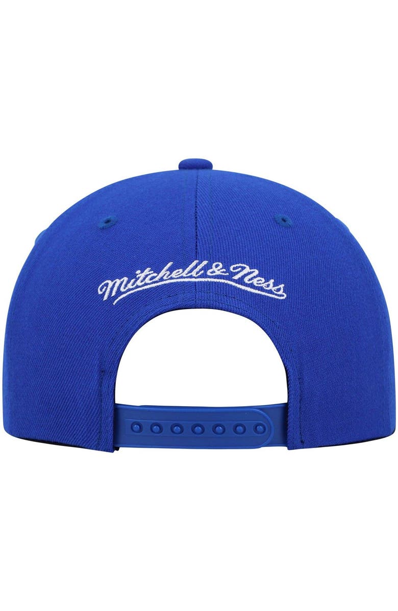 Mitchell & Ness Men's Mitchell & Ness Royal Philadelphia 76ers Ground 2.0 Snapback Hat, Alternate, color, Royal