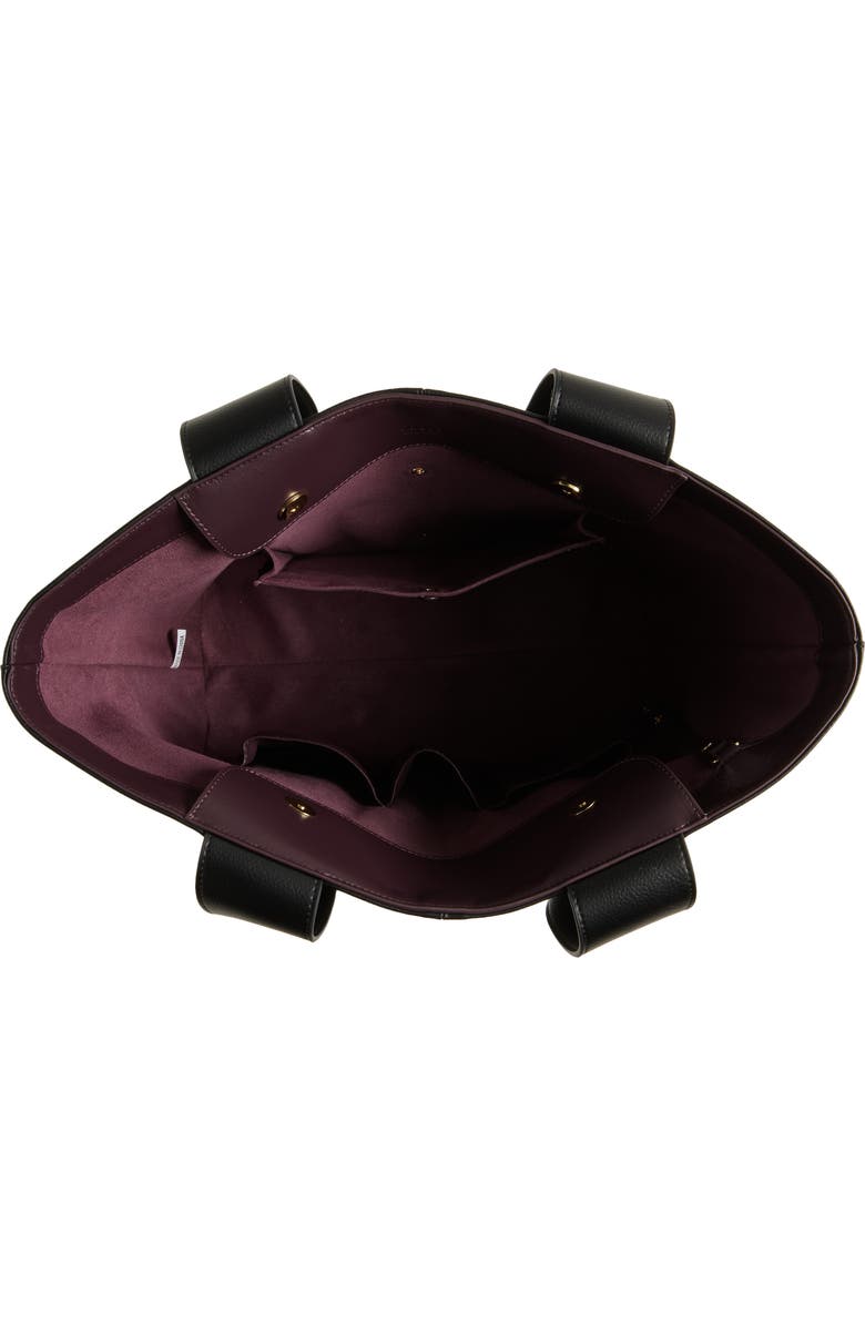 Freja New York Lafayette Faux Leather Tote, Alternate, color,