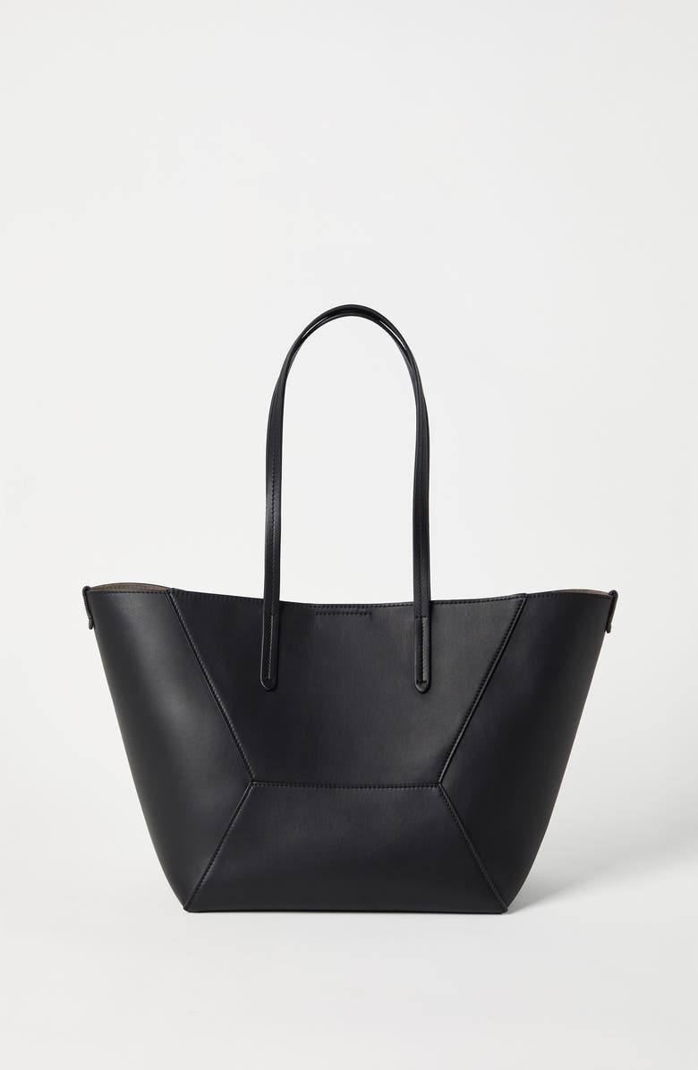 Brunello Cucinelli Small calfskin BC Duo bag, Alternate, color,