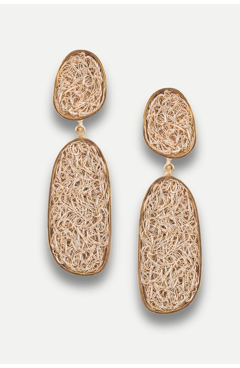 Daniela Millan Jewelry Element Drop Earrings, Main, color, Gold