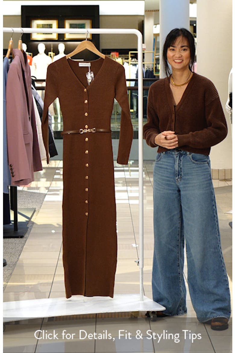 Brydie Long Sleeve Body-Con Midi Dress video