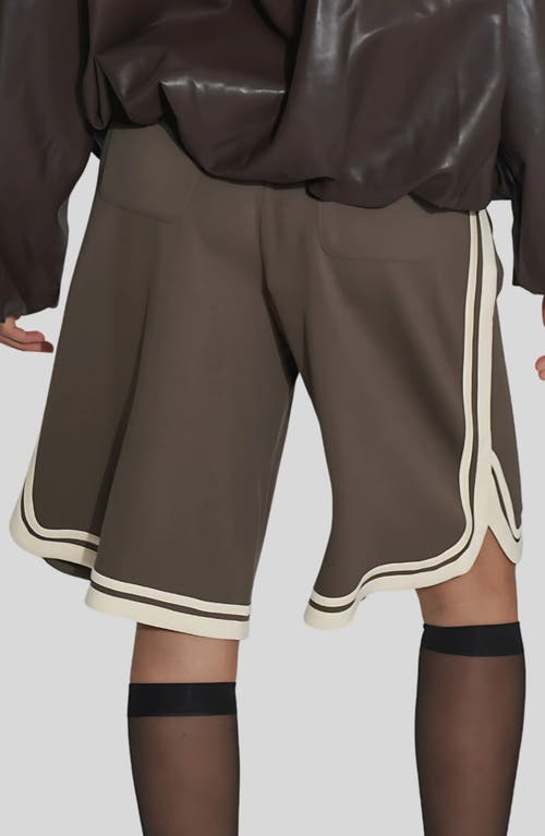 Find Me Now Basketball Shorts In Brown