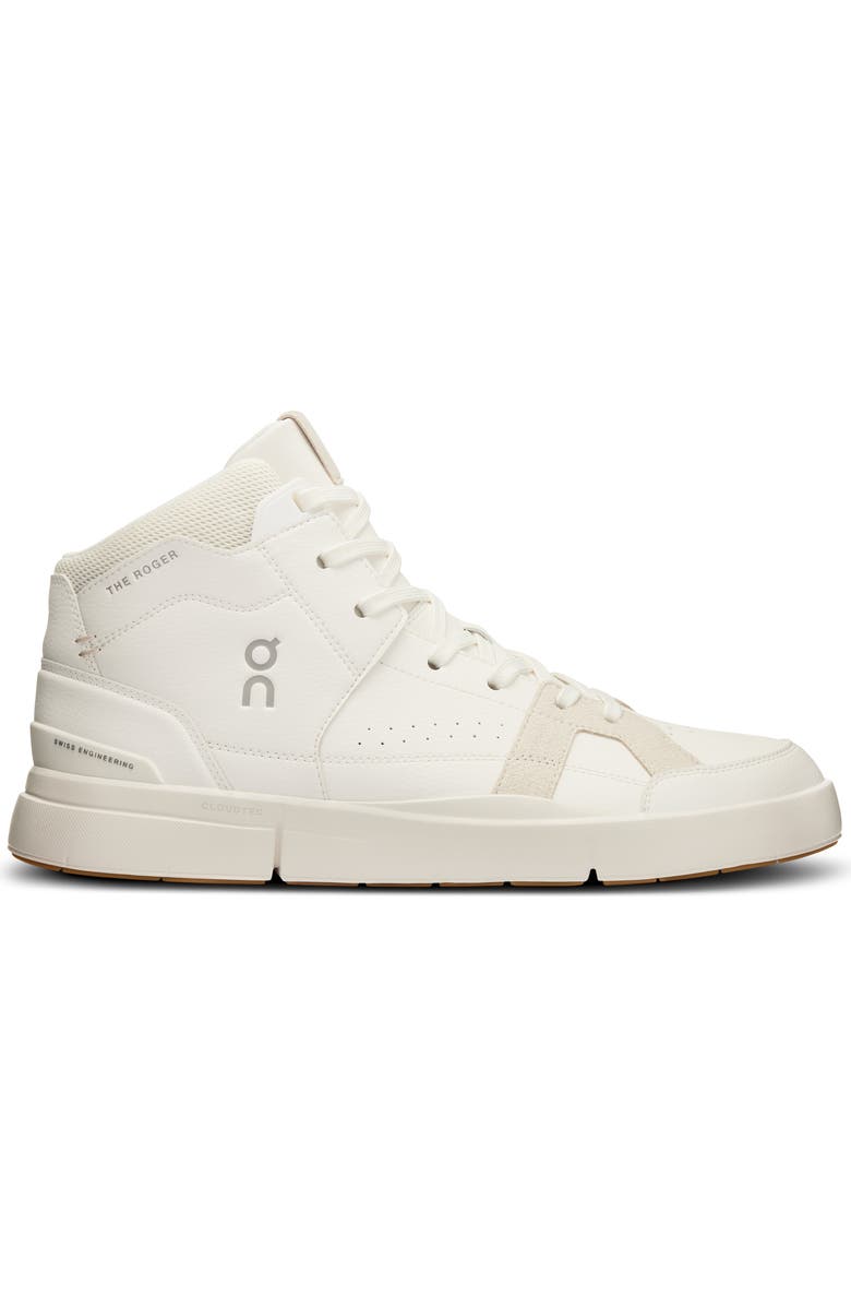 On The ROGER Clubhouse Mid Tennis Sneaker, Alternate, color,