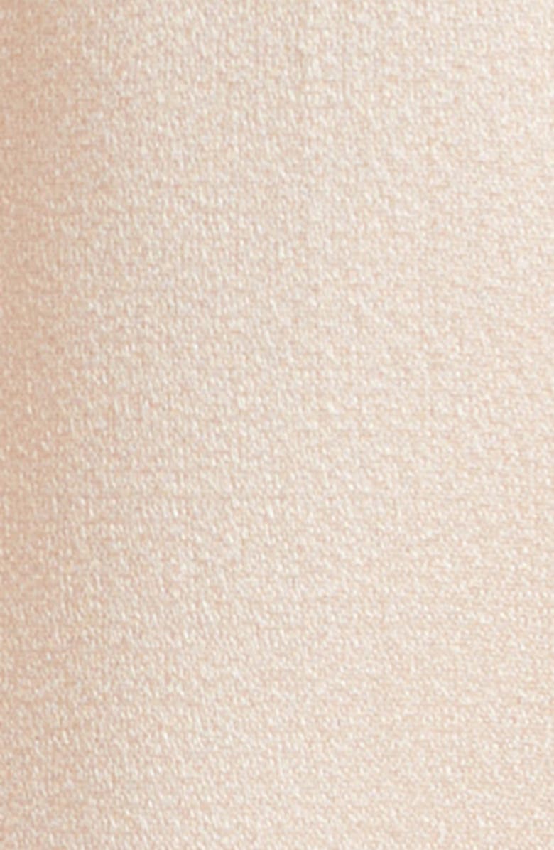 Victoria Beckham Eve Ruched Satin Trumpet Dress, Alternate, color, Blossom