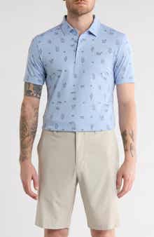 TravisMathew Panning For Gold Knit Polo