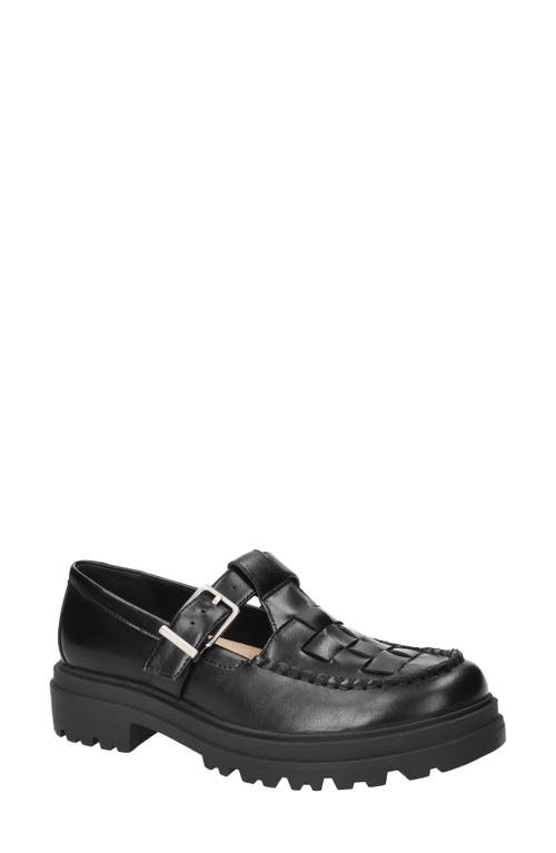 Bella Vita Makell Lug Sole Loafer In Black