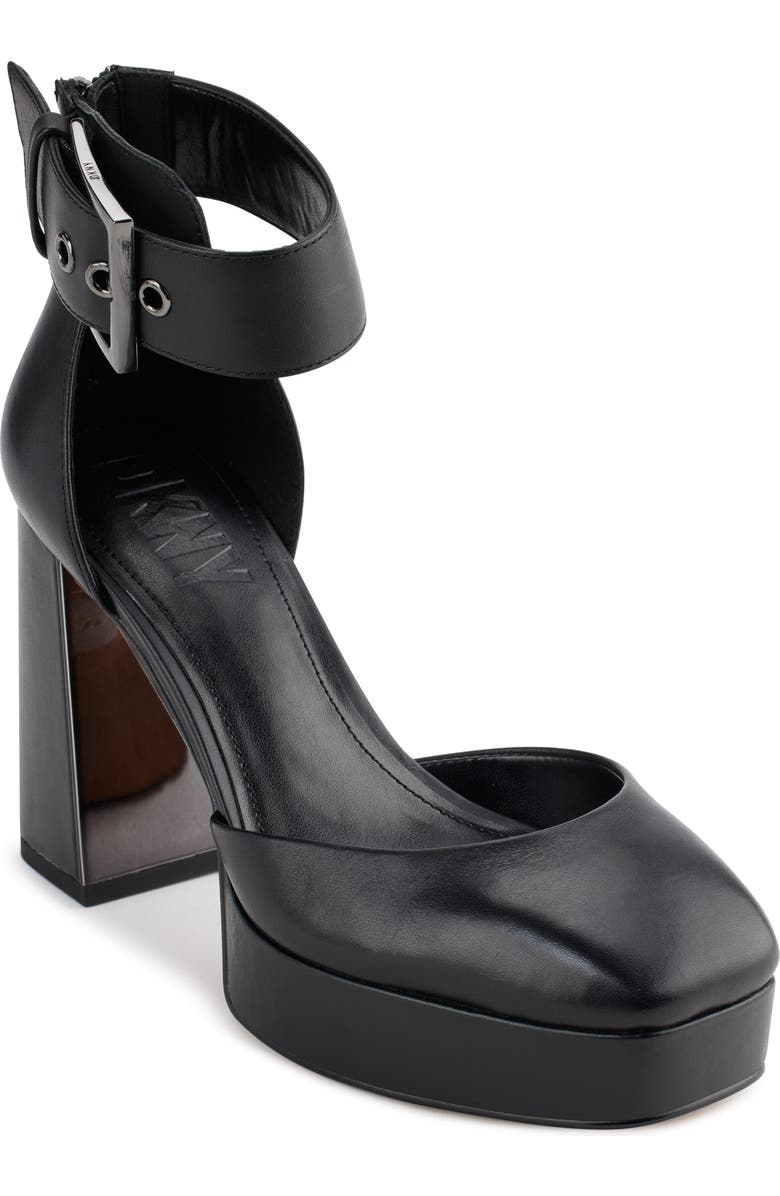 DKNY Barra Ankle Strap Platform Pump, Main, color,