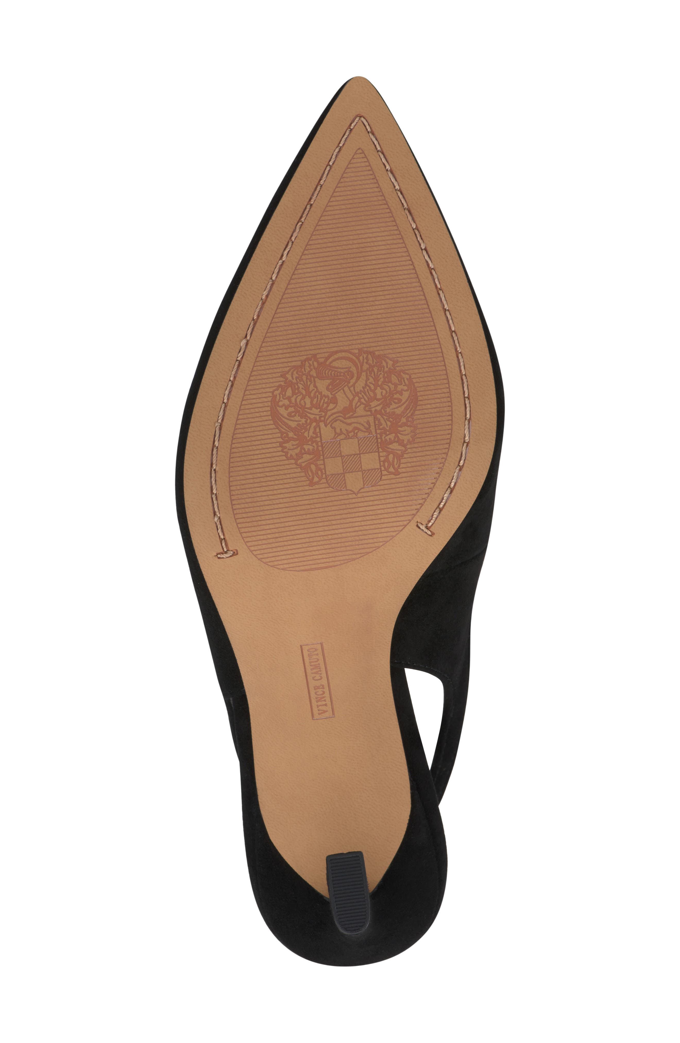 Nellah Pointed Toe Pump, Alternate, color, BLACK
