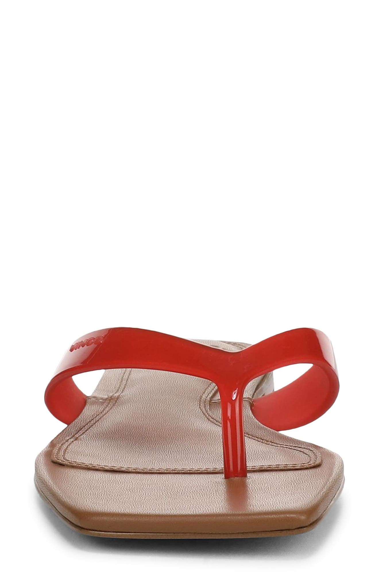 San Juan Flip Flop, Alternate, color, TOMATO RED