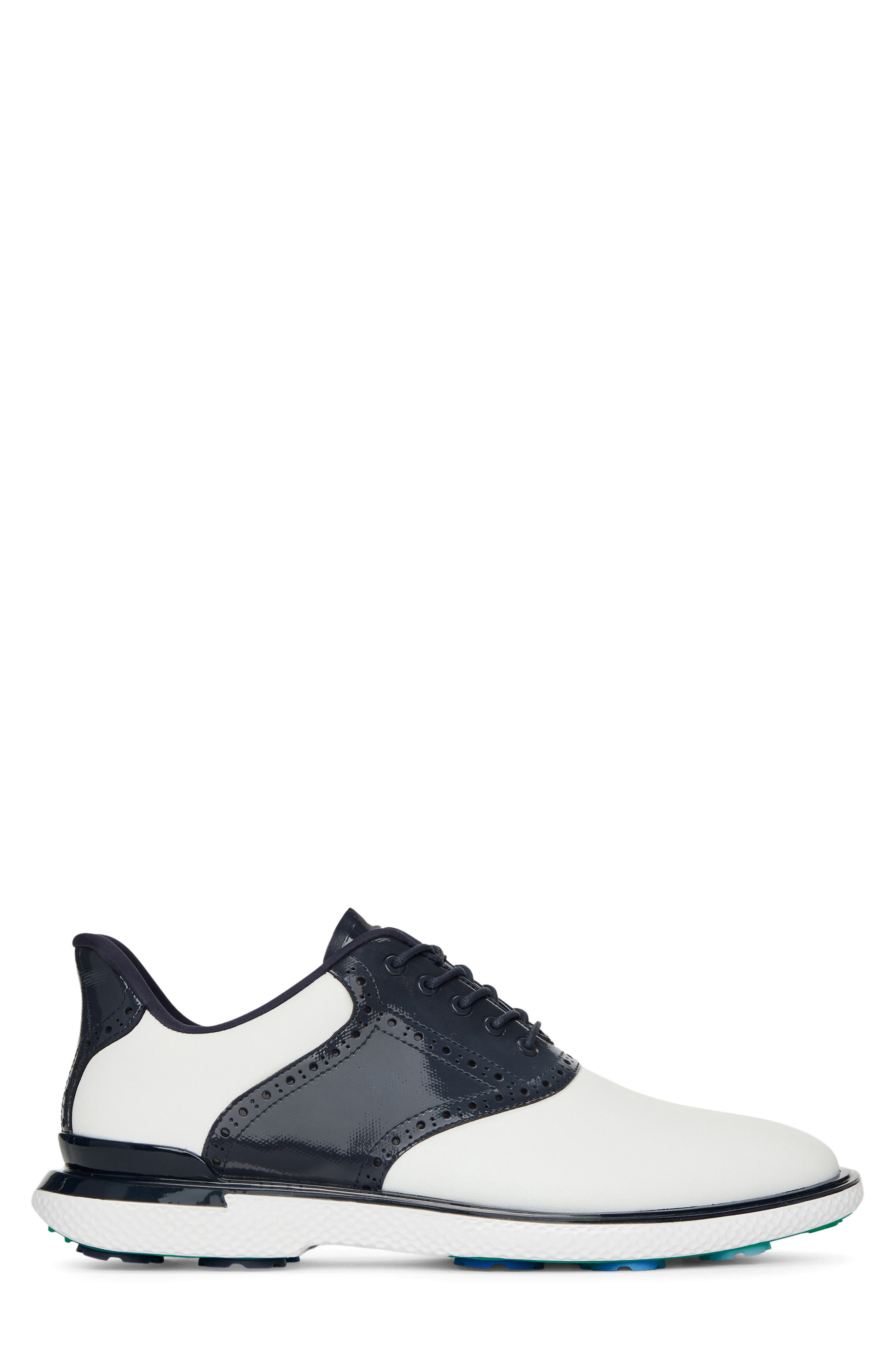 Gallivan2r Saddle Waterproof Golf Shoe, Main, color, SNOW/ TWILIGHT