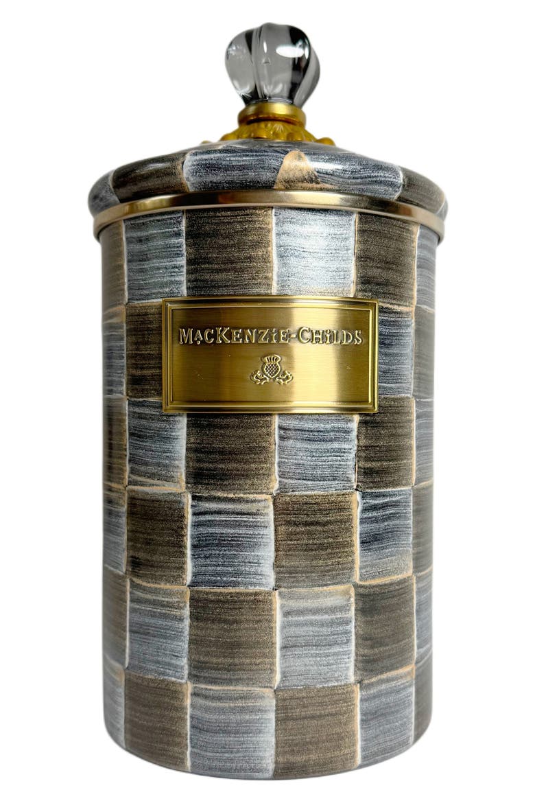 Sophisticheck Small Canister, Alternate, color, BROWN